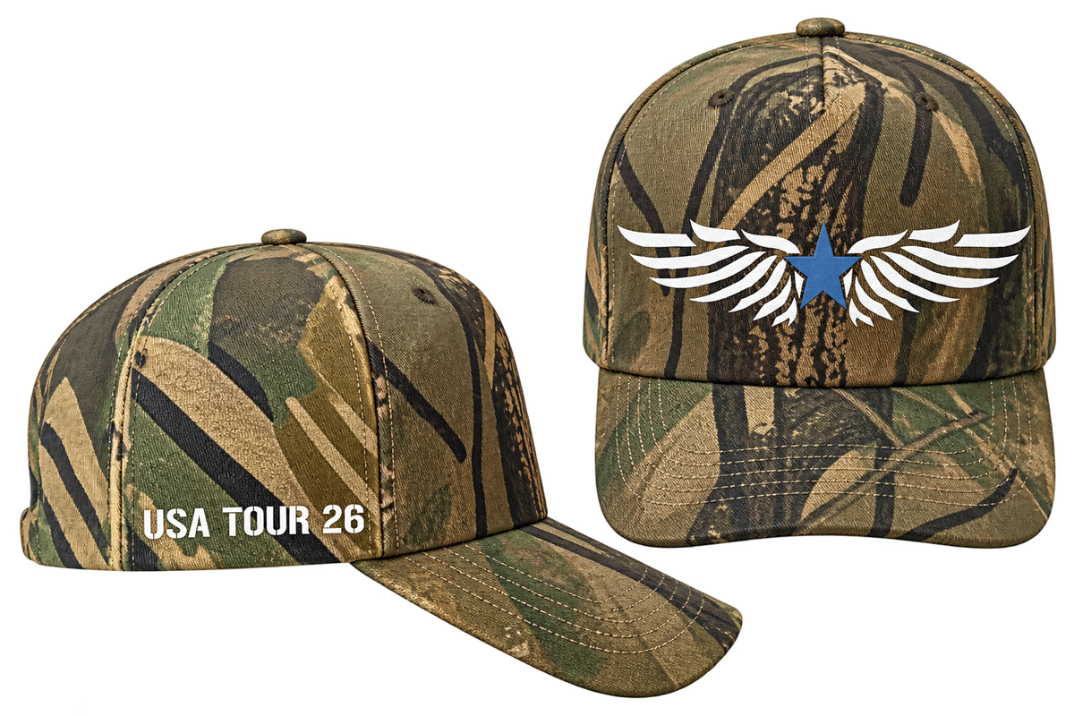 BW Camo Hat