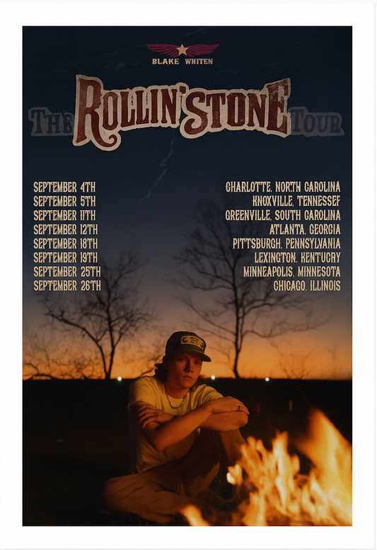 Rollin' Stone Tour Poster