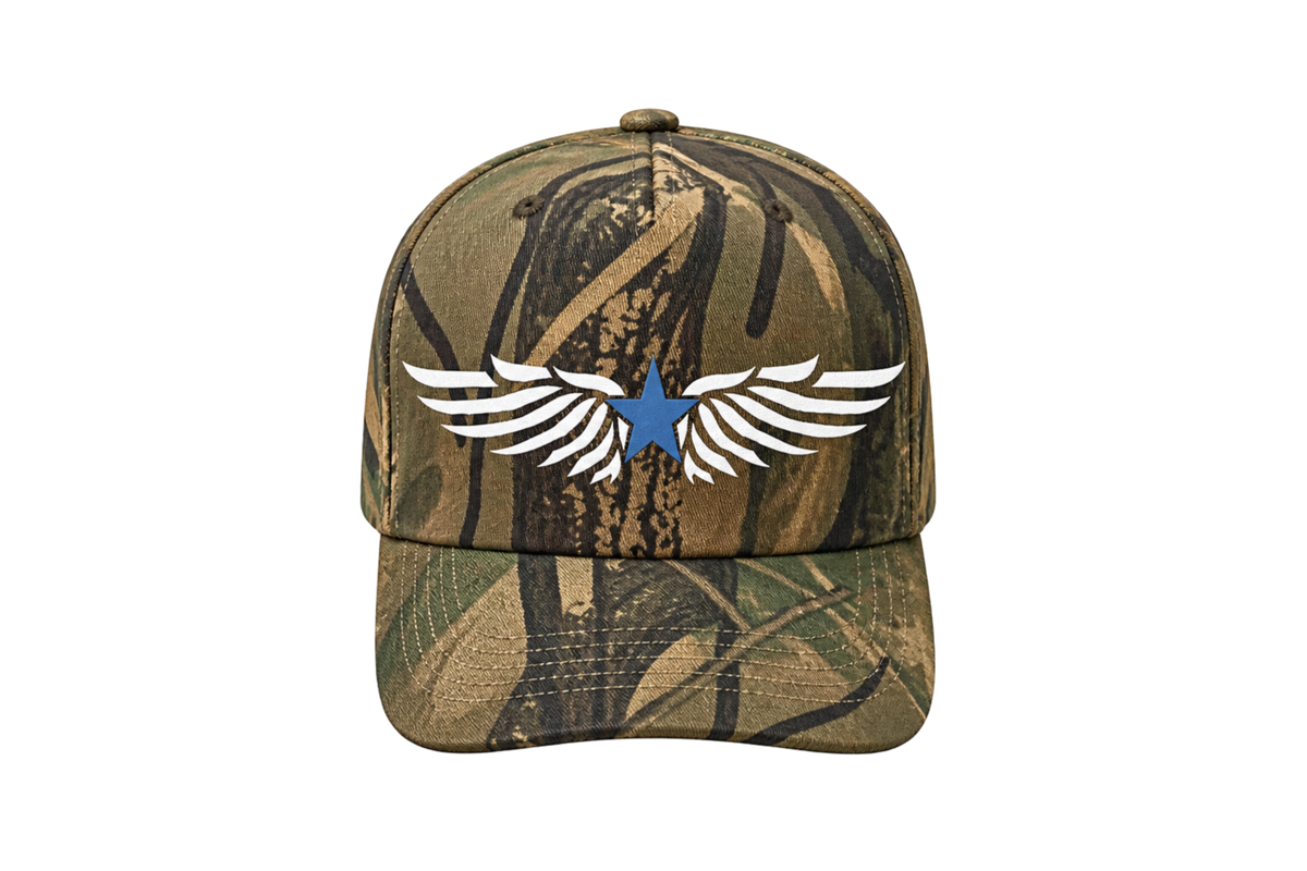 BW Camo Hat